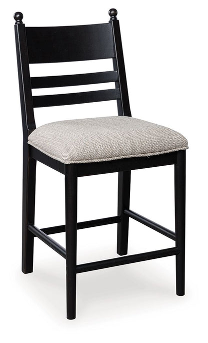 Greddinton - Upholstered Barstool (Set of 2)