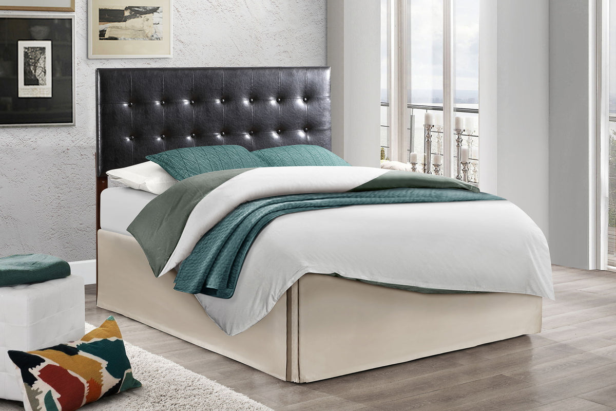 Versatile Adjustable Headboard - Black