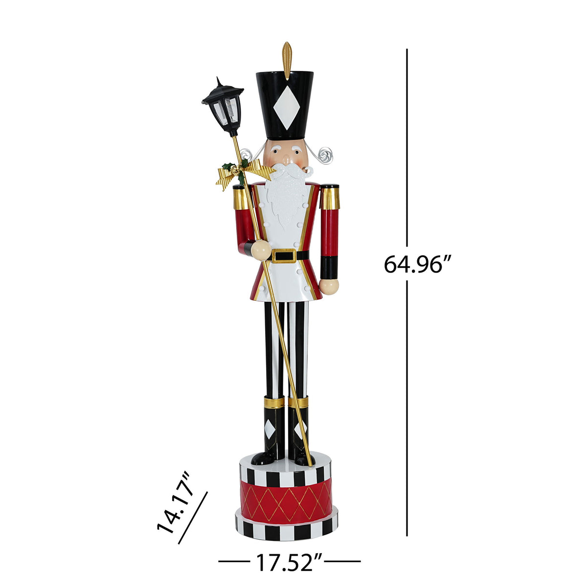 Classic Nutcracker Holiday Decor With Timeless Design And Durable Construction - Red