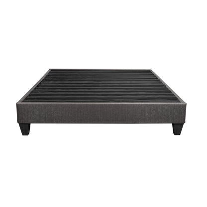 14" Upholstered Platform Bed Base, Mattress Foundation