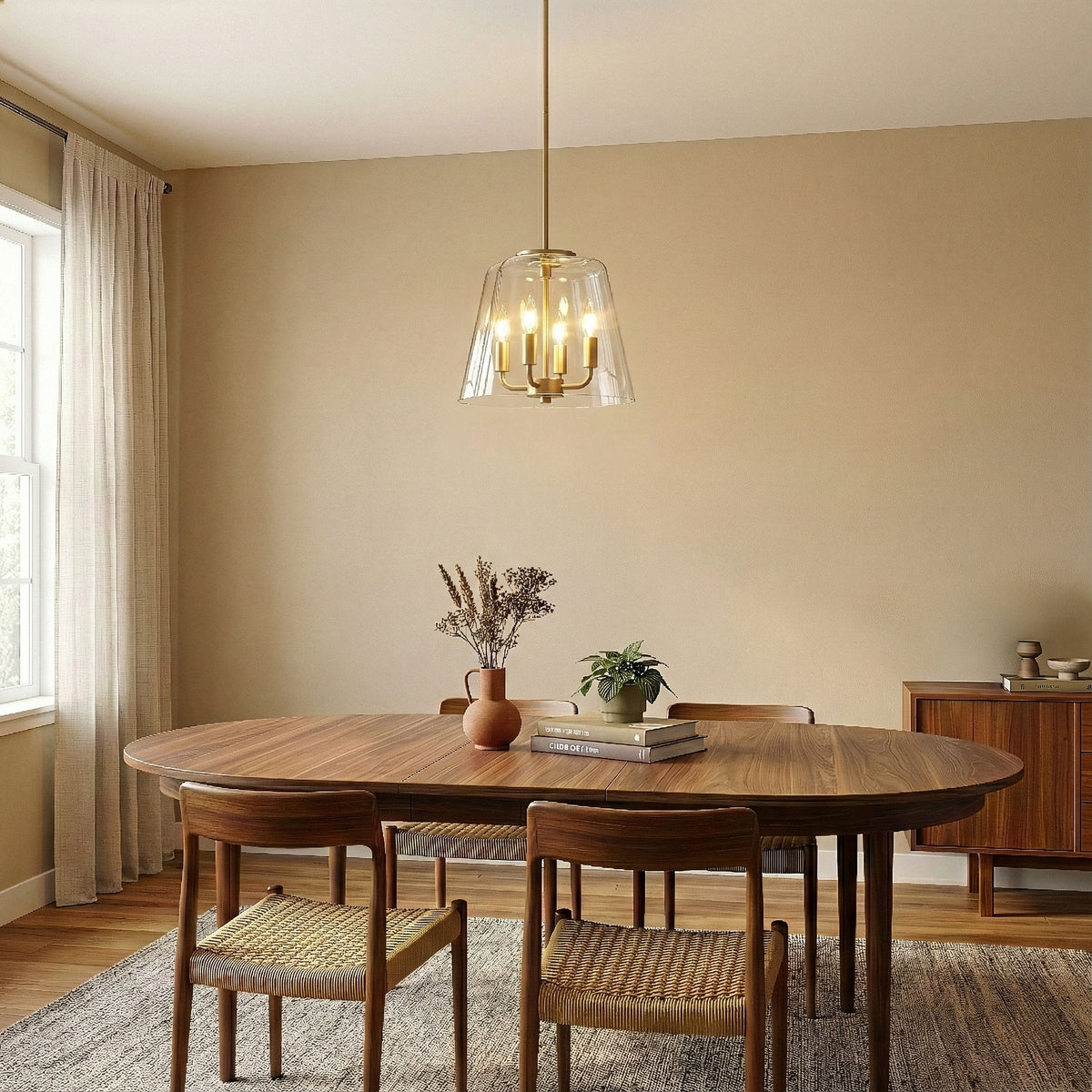 Soiree - 4 Candle Lights Pendant