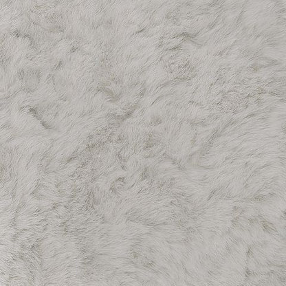 Cuddle Plush - Oversized Accent Ottoman - Arctic