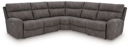 Next-Gen Durapella - 6 Piece Power Reclining Sectional Set
