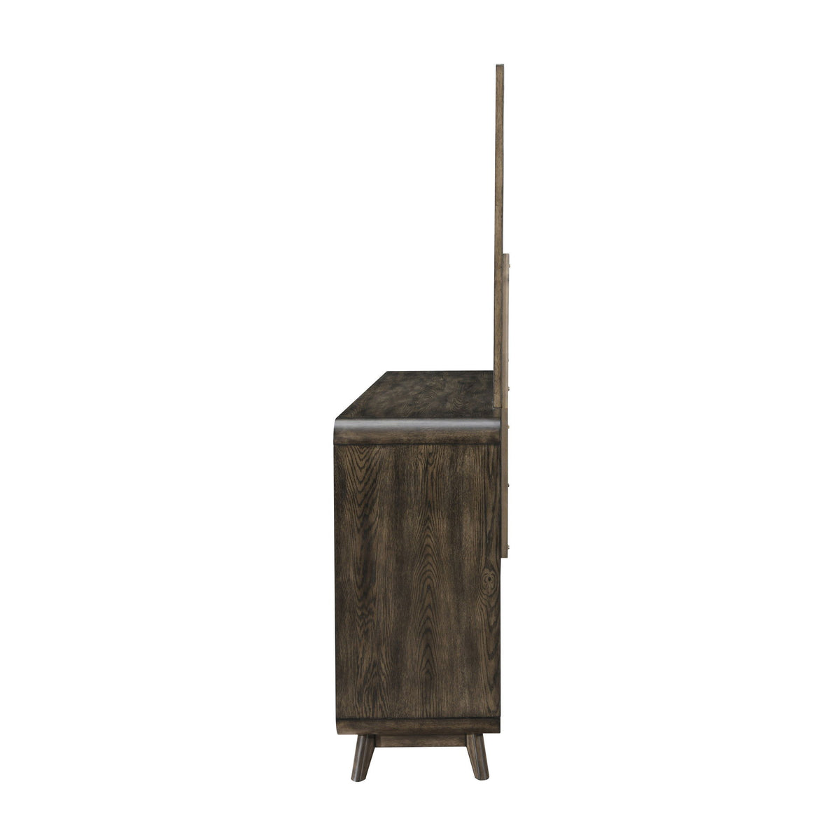 Rex - Mirror - Walnut Brown