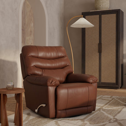 Oslo Antelope - Swivel Glider Recliner With Manual Footrest