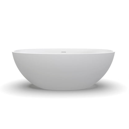 Freestanding Bathroom Bathtub With Ergonomic Design