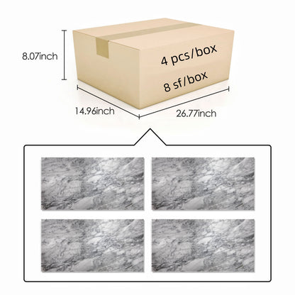 Natural Marble Polished Tile For Wall And Floor (Set of 4)