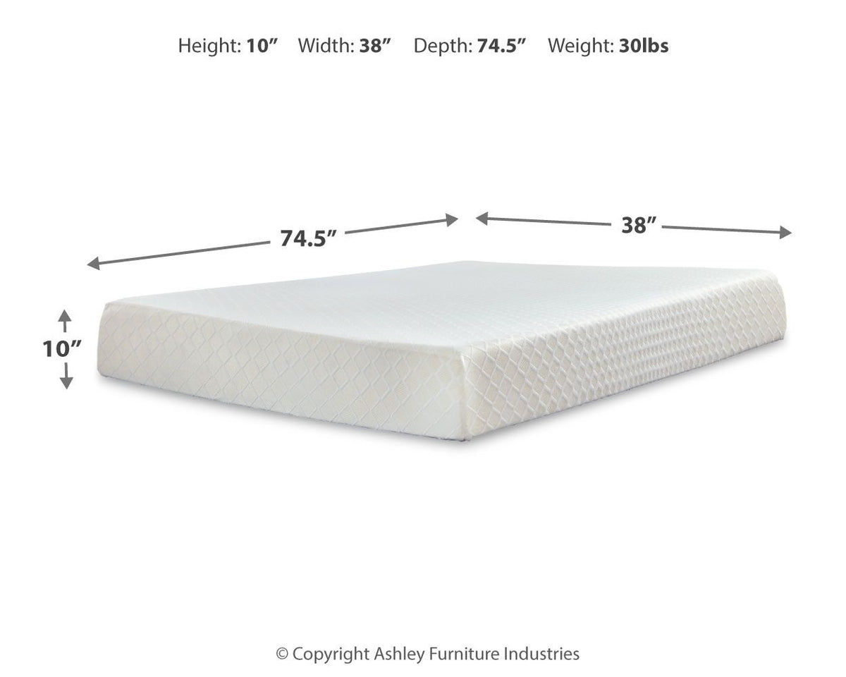 10 Inch Chime Memory Foam - Firm Memory Foam Mattress