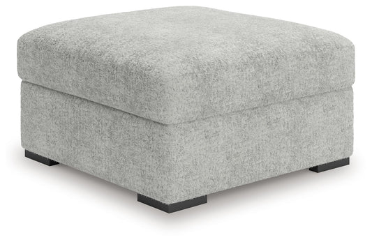 Cuddle Plush - Oversized Accent Ottoman - Arctic