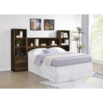 Geary - 3 Piece Bedroom Set With Bookcase Headboard
