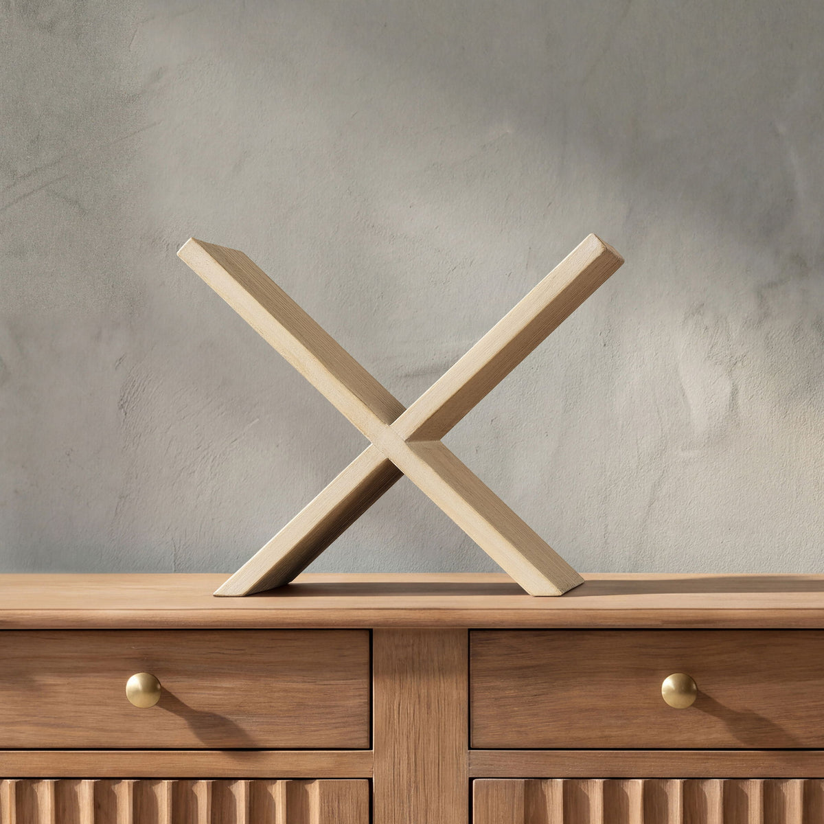 Otto - X Shaped Display Shelf
