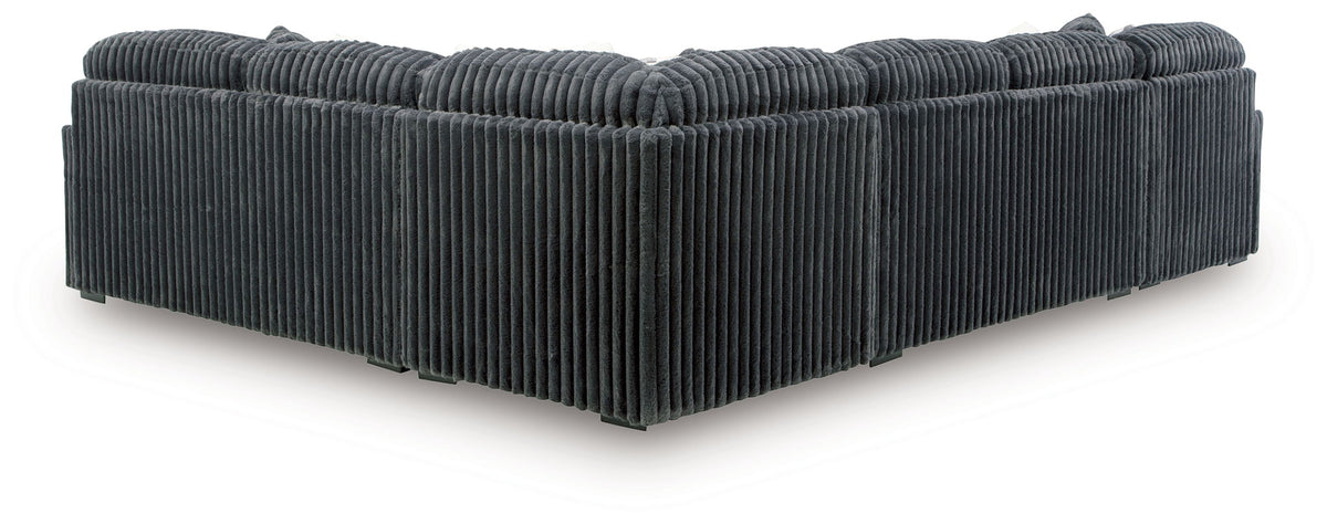 Midnight-Madness - 4 Piece Sectional