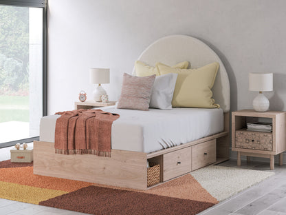 Arloster - Upholstered Panel Bed