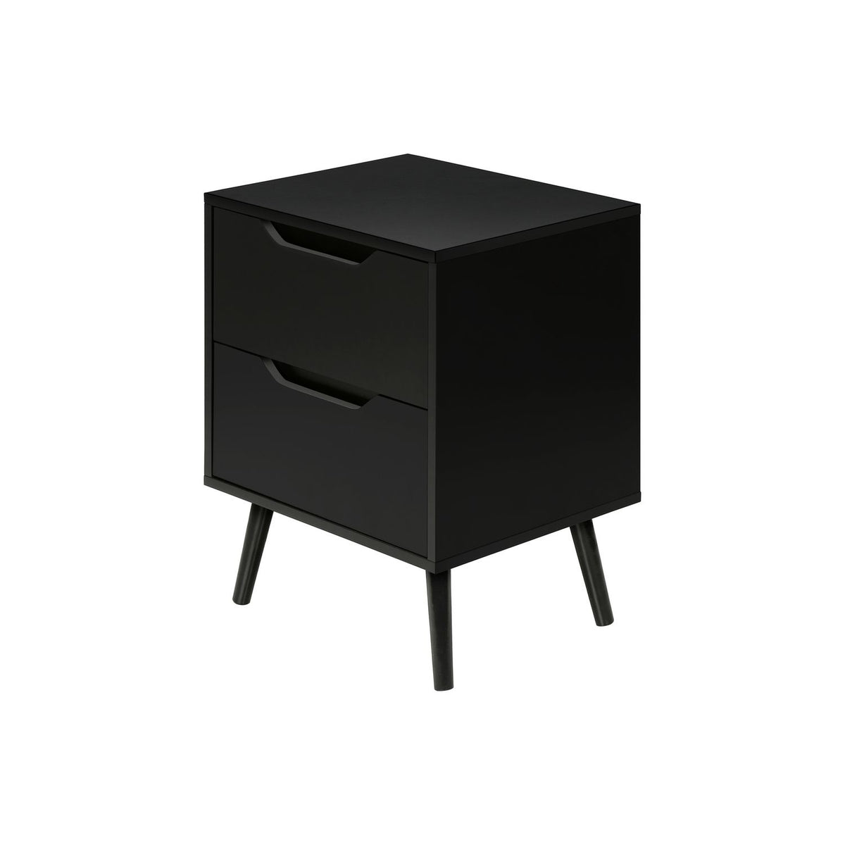 Modern Accent Table With Storage Drawers