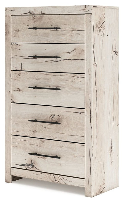 Lawroy - Five Drawer Chest - Light Natural