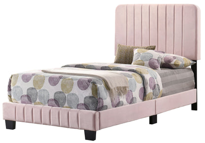 Channel Tufted Bed