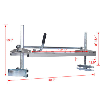 Portable Chainsaw Planking Lumber With Adjustable Milling Bar