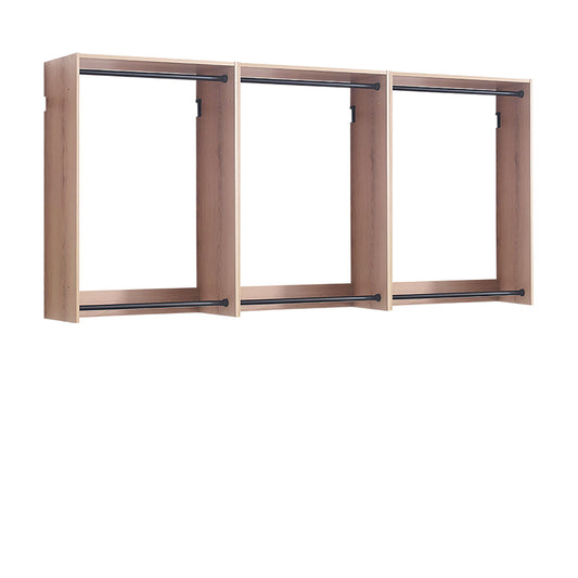 Devi - Wall Mounted Wood Closet System, Modular Units
