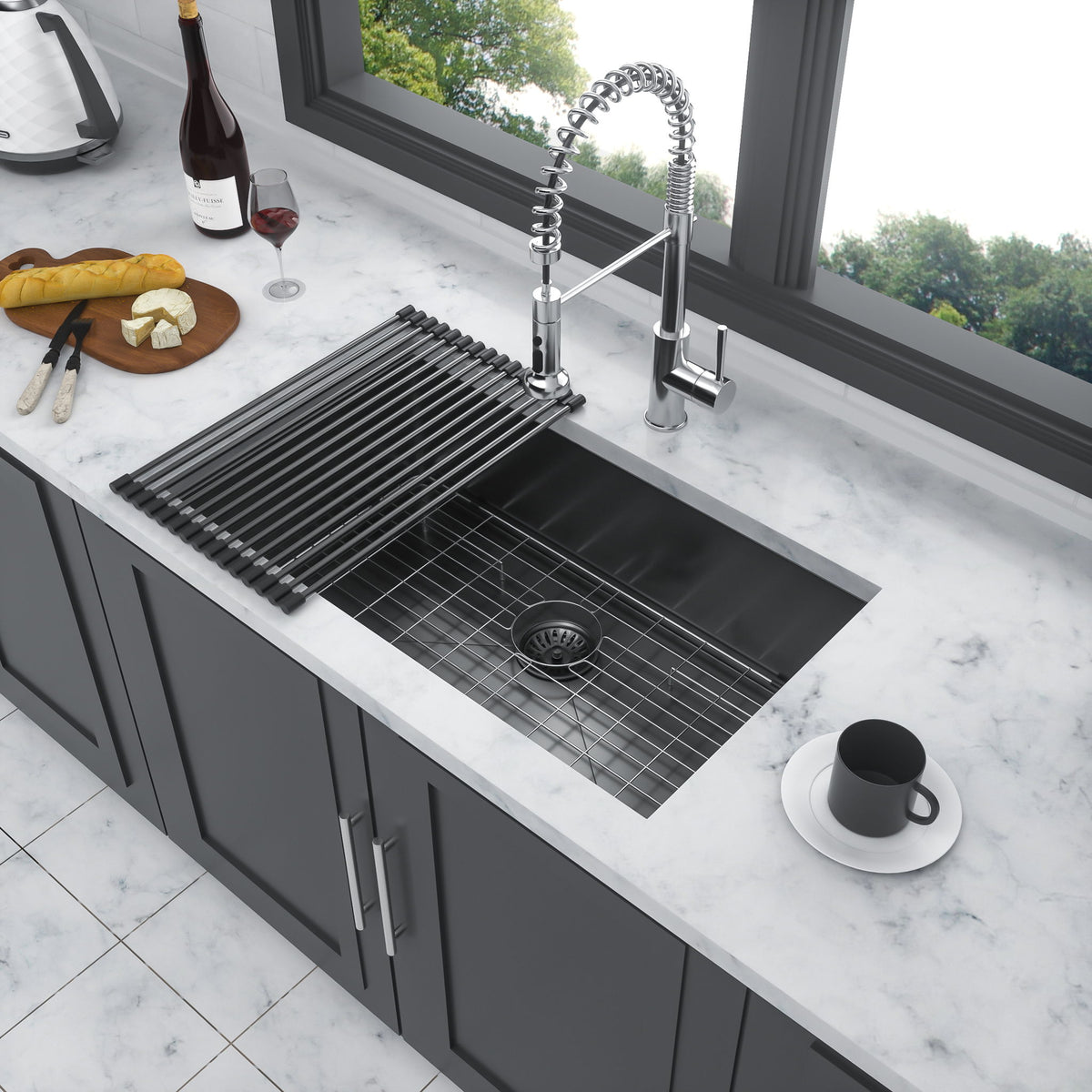 Undermount Kitchen Sink 16 Gauge Stainless Steel