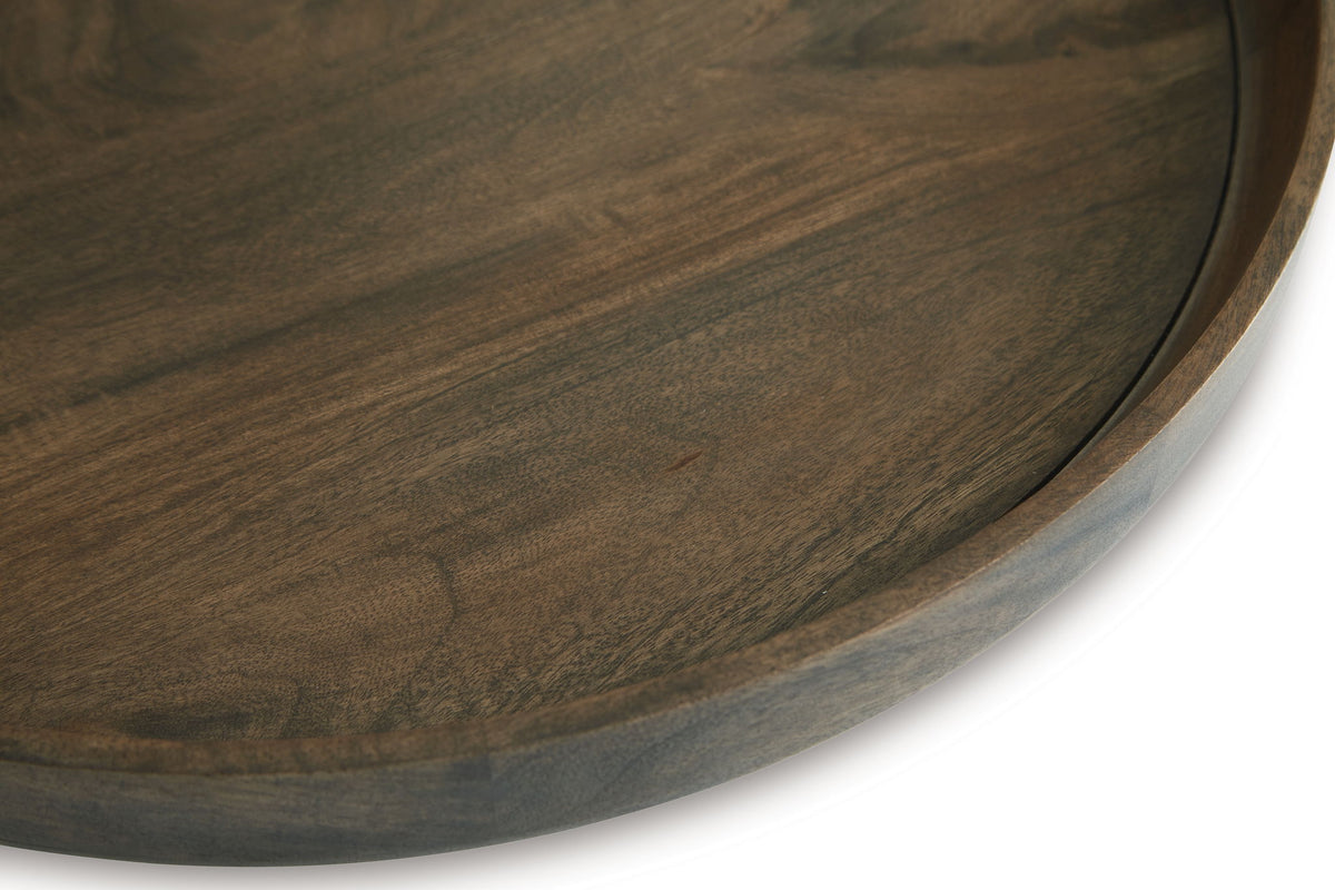 Webbworth - Tray - Gray Brown