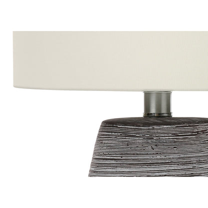 Lighting, Table Lamp, Contemporary - Gray