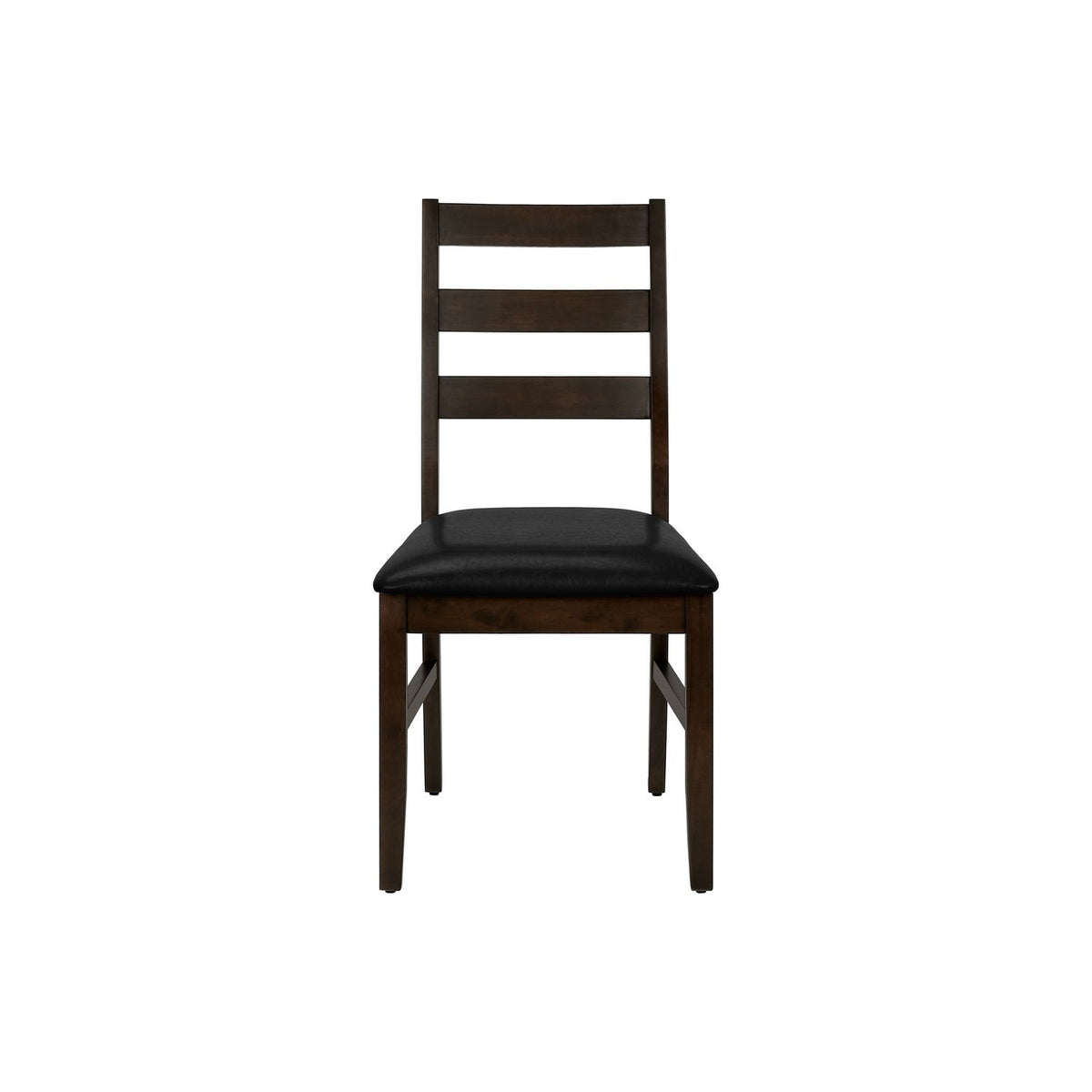 Dining Chair, Dining Room, Side, Upholstered, Transitional (Set of 2) - Black
