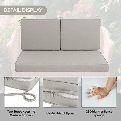 Deep Seat Waterproof Replacement Patio Chair Cushions For Patio Furniture