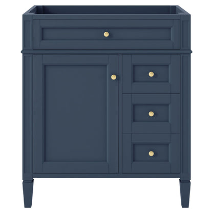 Bathroom Vanity With 2 Drawers And Tip-Out Drawer, Storage Cabinet