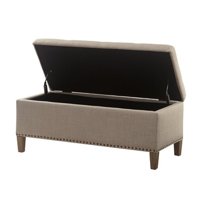 Modern Tufted Top Soft Close Storage Bench