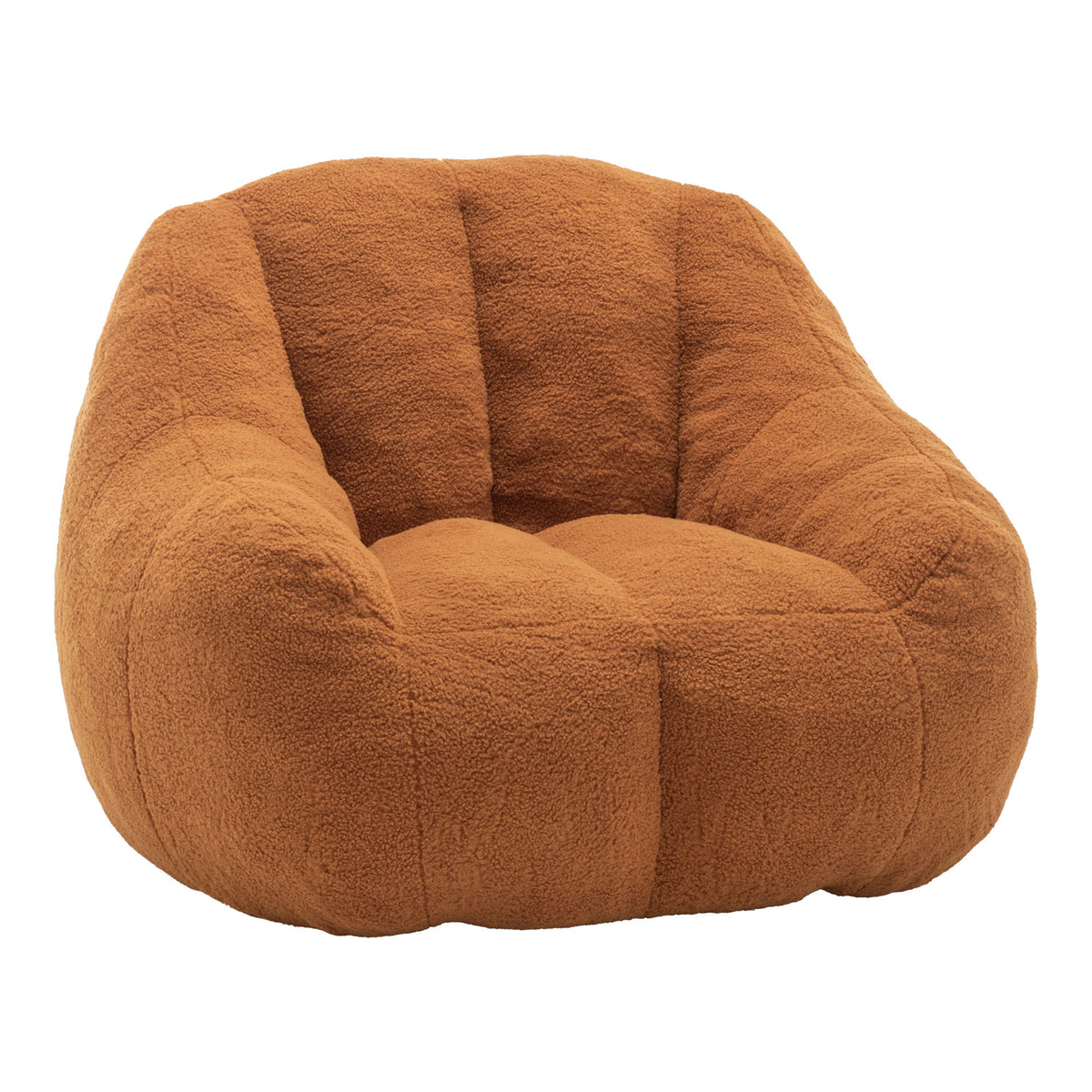 Comfy Bean Bag Chair With Memory Foam Filler, Tufted Soft