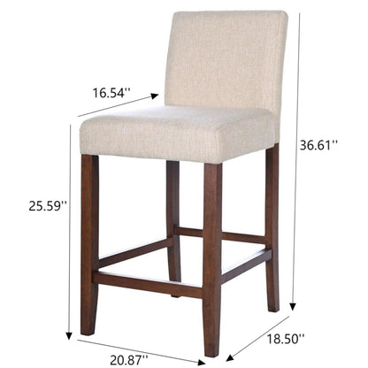 Dorian - Counter Chair (Set of 2) - Beige
