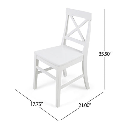 Plethora - Dining Chair With X Shaped Back (Set of 2)
