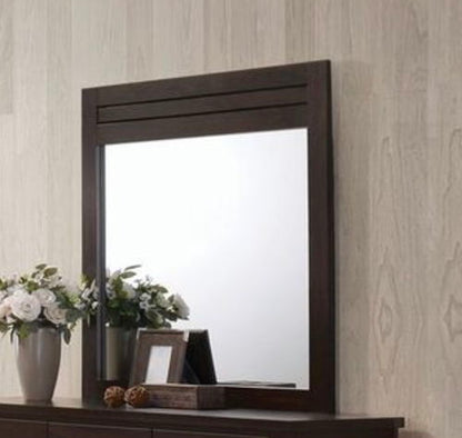 Panang - Mirror - Mahogany