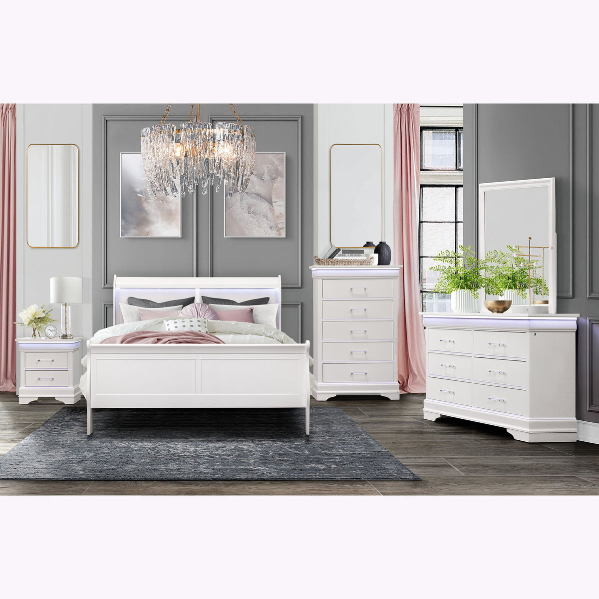 Charlston - Dresser With LED