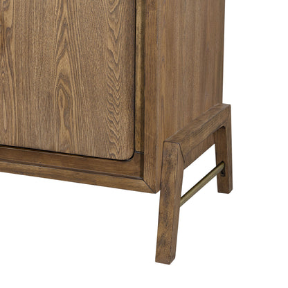 2 Door Server - Light Brown