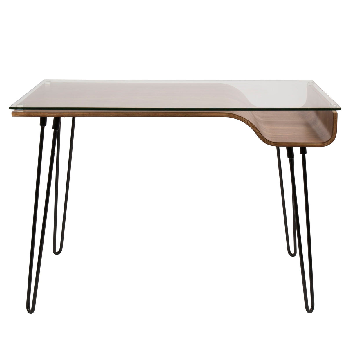 Avery - Mid-Century Modern Desk - Walnut
