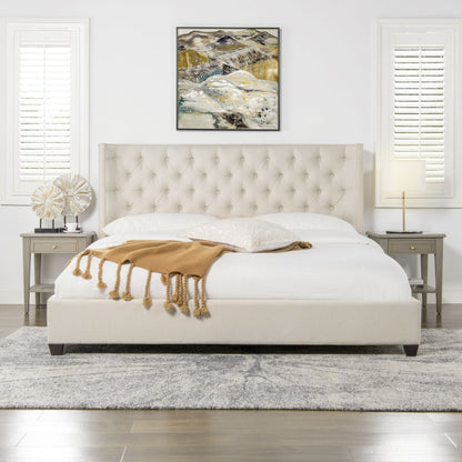 Manhattan - Shelter King Platform Bed Frame