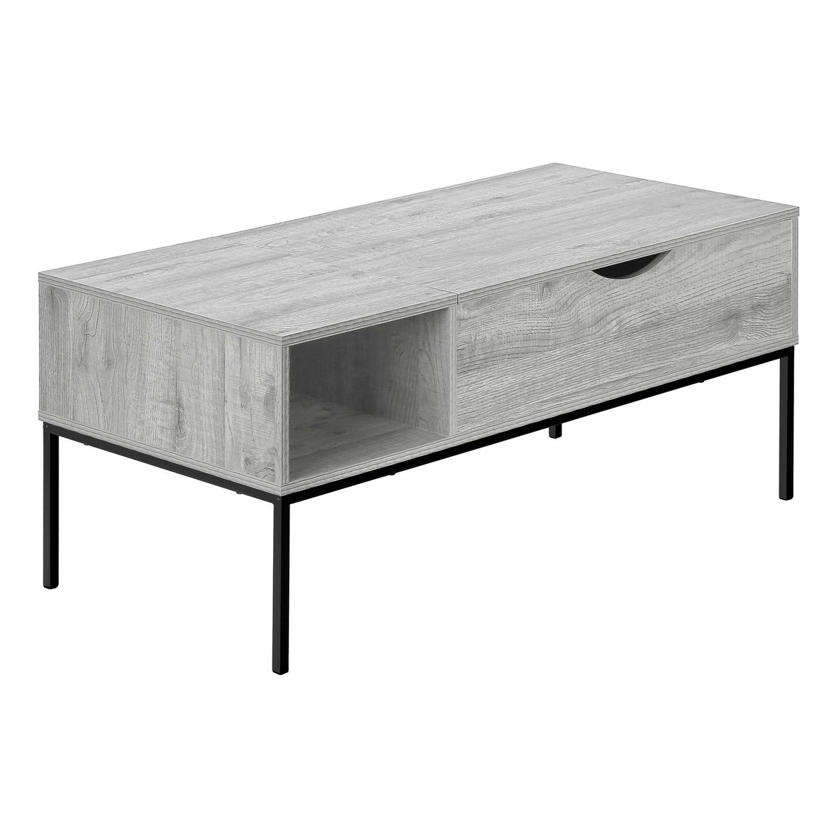 Table, Rectangular, Cocktail, Functional Lift-Top, Contemporary & Modern