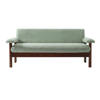 Loveseat Sofa 2 Seater Couch With Armrest Pillows