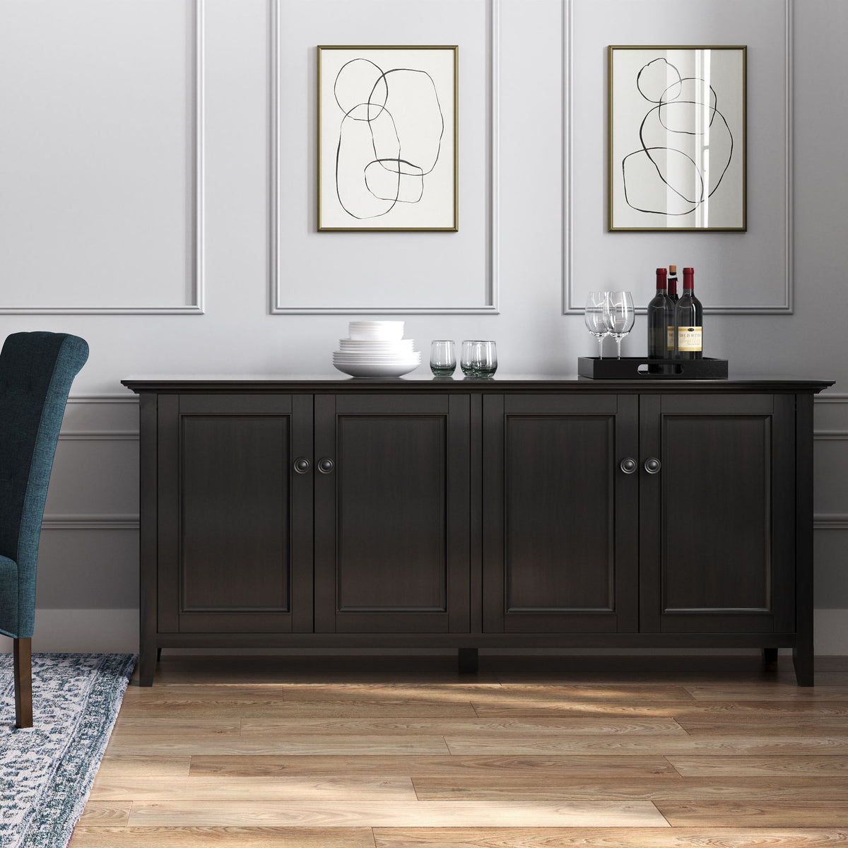 Amherst - 4 Door Storage Cabinet