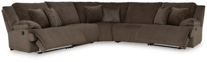 Top Tier - 5 Piece Reclining Sectional