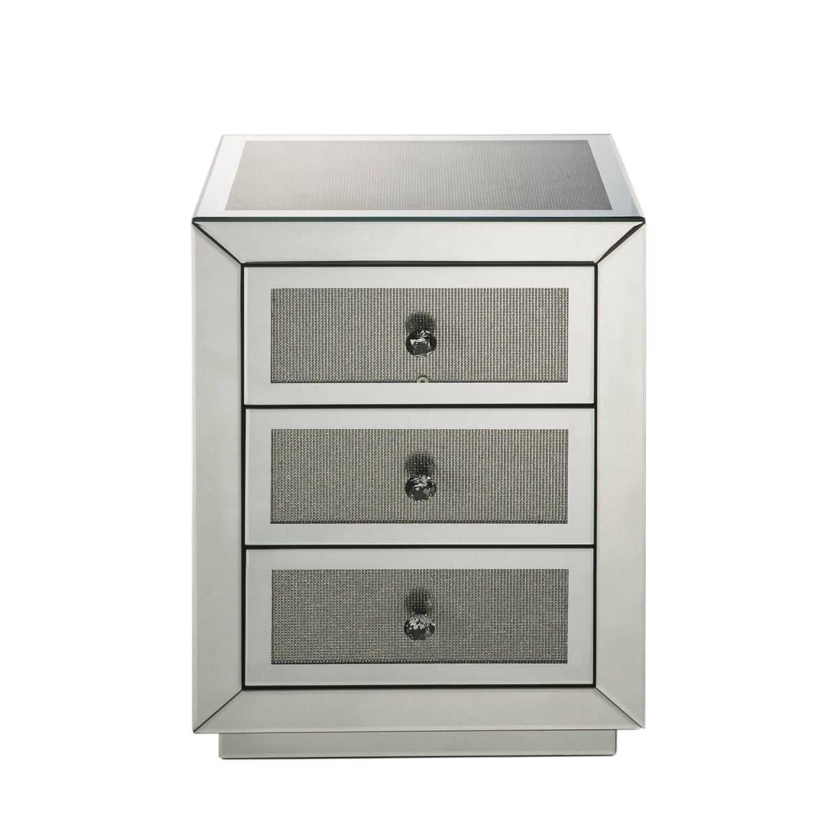 Noralie - Accent Table - Silver - Metal