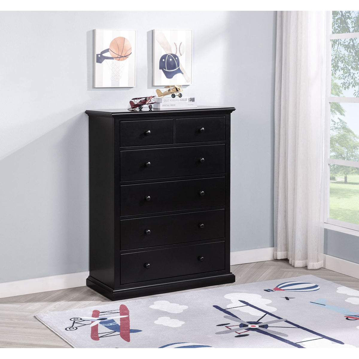 Anzio - 6 Drawer Bedroom Chest