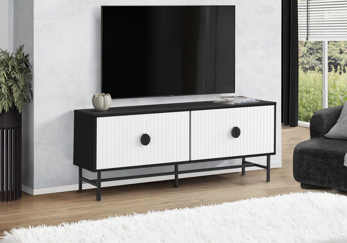 TV Stand, Console, Media Entertainment Center, Storage Cabinet, And Contemporary & Modern