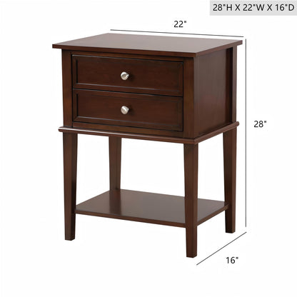 Newton - Nightstand - Cappuccino