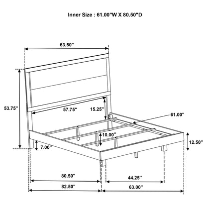 Strout - Panel Bed