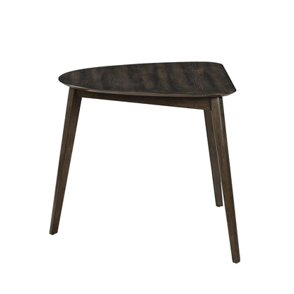 Rex - Guitar Pick Corner Table - Walnut Brown
