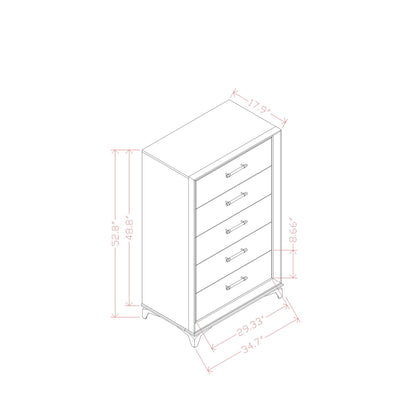 Star - Chest - White