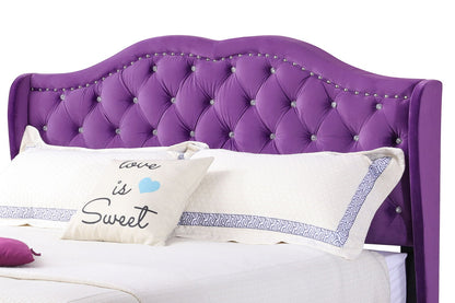 Upholstered Bed Transitional