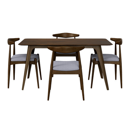 Retro Elegant 5 Piece Dining Set